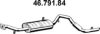 EBERSP?CHER 46.791.84 End Silencer